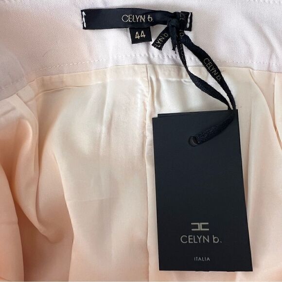 ELISABETTA FRANCHI for CELYN b. Mini Skirt Pink Beige Size L USA. 44 IT. - Picture 6 of 7